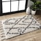 Nuloom Nieves Moroccan Diamond Tassel Area Rug 2ft x 3ft GCDI01A-203 - alternate 1